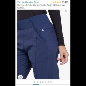 Cherokee Infinity Scrubs Mid Rise Jogger CK110A